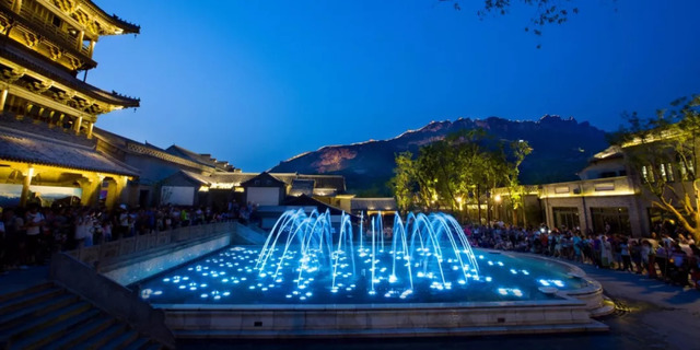 長(zhǎng)城音樂水舞秀